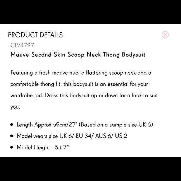 NWT Pretty Little Thing BODYSUIT - Picture 4 of 4